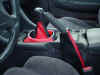 Red and Black shift boot and ebrake cover